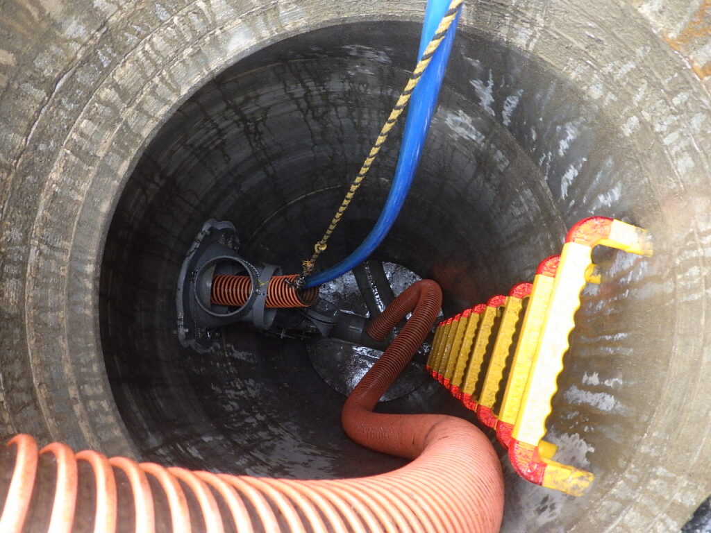 下水道管洗浄